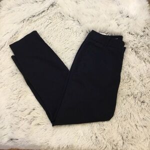 J Crew Woman’s size 2 navy blue stretch dress pants called Frankie